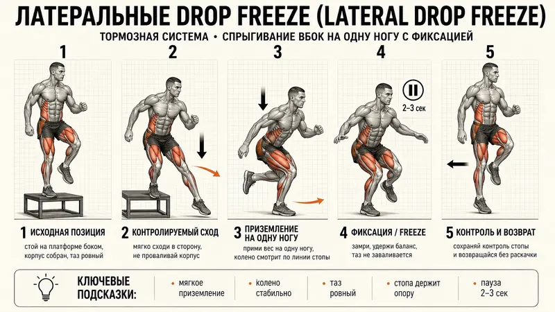 Латеральные Drop Freeze