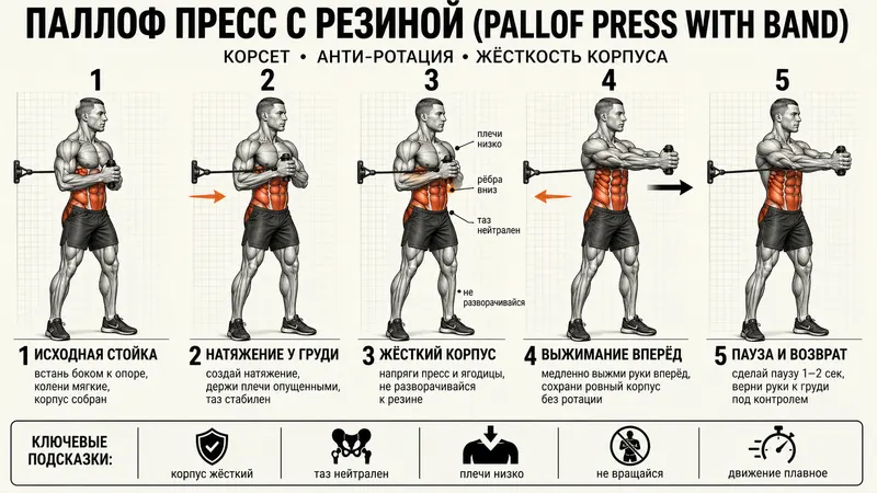 Паллоф пресс с резиной