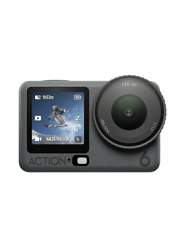 Экшн-камера DJI Osmo Action 6 Standart Combo Black Edition(Черный) — экшн-камеры