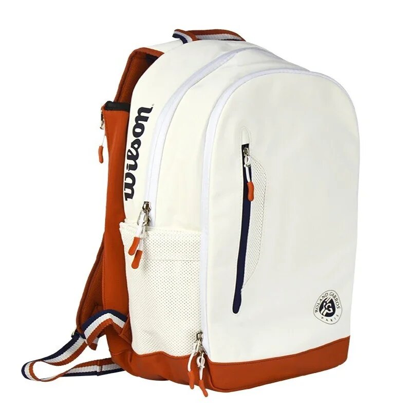 Wilson Roland Garros Clay Рюкзак для теннисных ракеток, Белый — рюкзаки